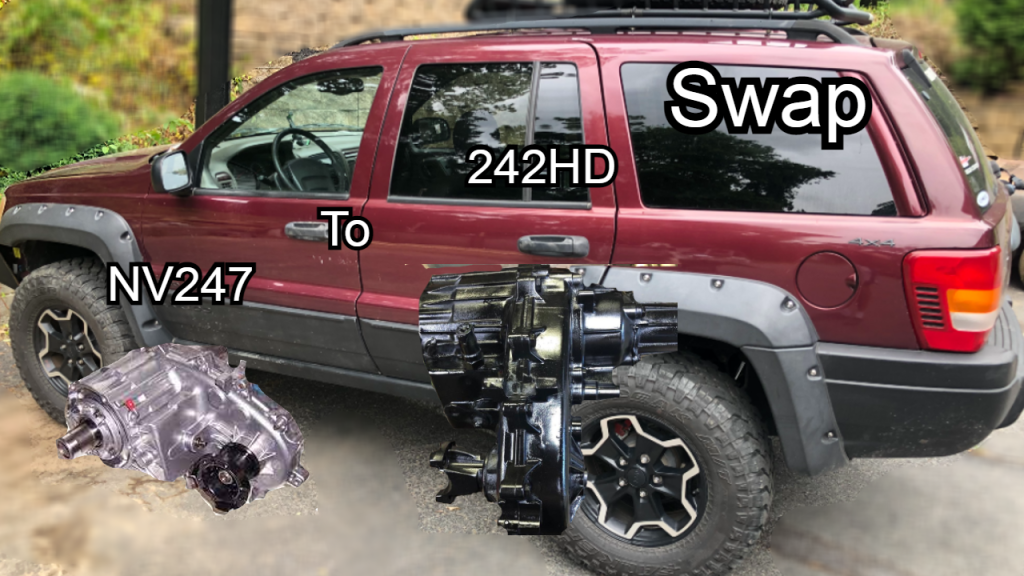 HD NP242 Transfer Case&nbsp;Swap