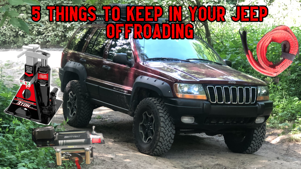5 Things You Need To Take With You&nbsp;Off-Roading